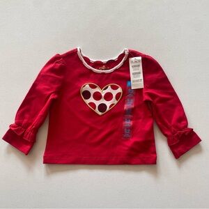 The Children’s Place Ret Heart Long Sleev